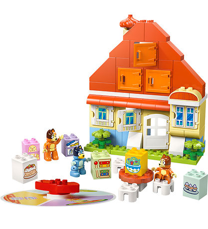 LEGO® DUPLO - Bluey's Families Hus Med Huskespil 10459 - 83 Dele