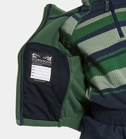Didriksons Fleecejakke - Muskot - Pine Green