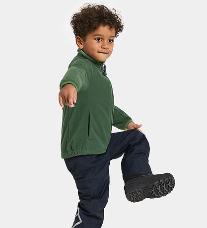 Didriksons Fleecejakke - Muskot - Pine Green