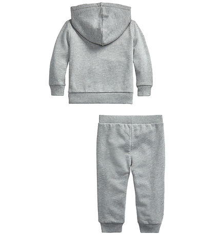 Polo Ralph Lauren Cardigan/Shorts - Core Replen - Grey Heather
