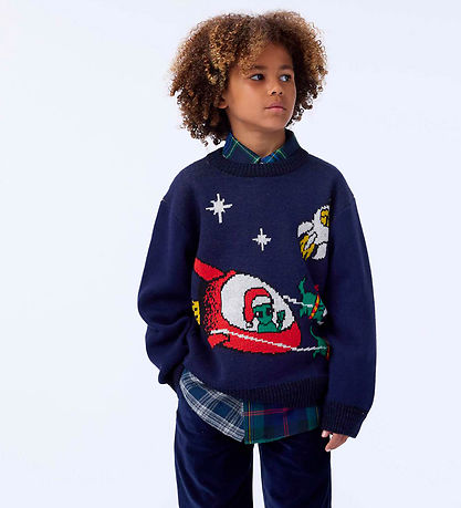 Molo Bluse - Strik - Bello - Merry Space-mas
