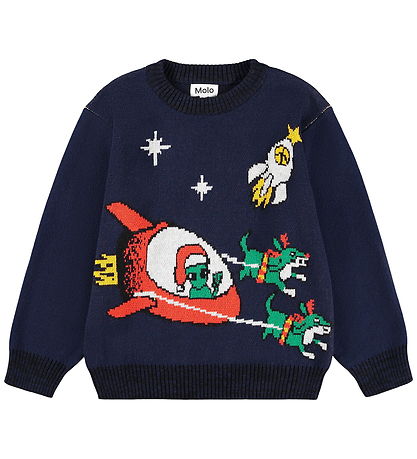 Molo Bluse - Strik - Bello - Merry Space-mas