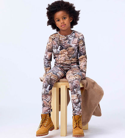 Molo Leggings - Niki - Fuzzy Fluffy