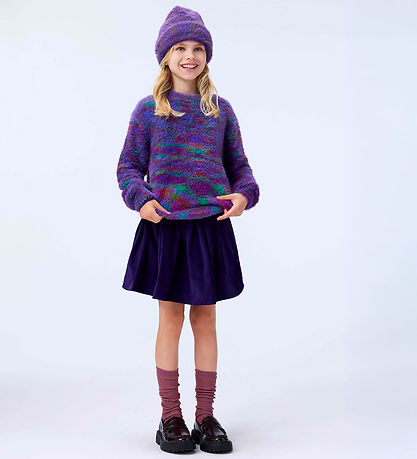 Molo Bluse - Strik - Grada - Purple Mix