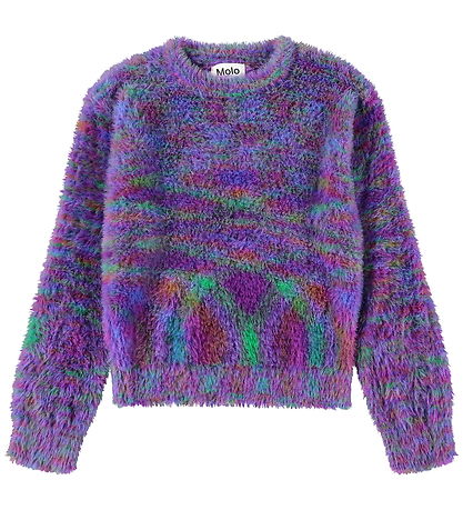 Molo Bluse - Strik - Grada - Purple Mix