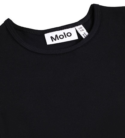 Molo Kjole m. Tyl/Palietter - Rib - Cyrus - Black