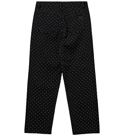 Sofie Schnoor Jeans - Denim - Sort m. Prikker