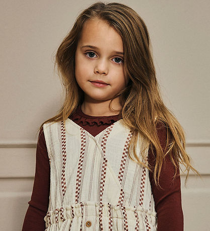 Lil Atelier Bluse - NmfGayo - Hot Chocolate