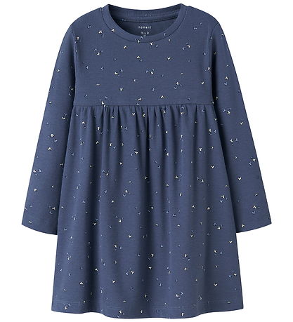 Name It Kjole - NmfNelia - Blue Indigo
