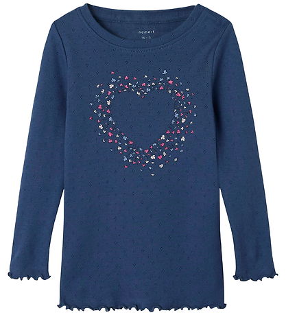 Name It Bluse - NmfNimma - Blue Indigo