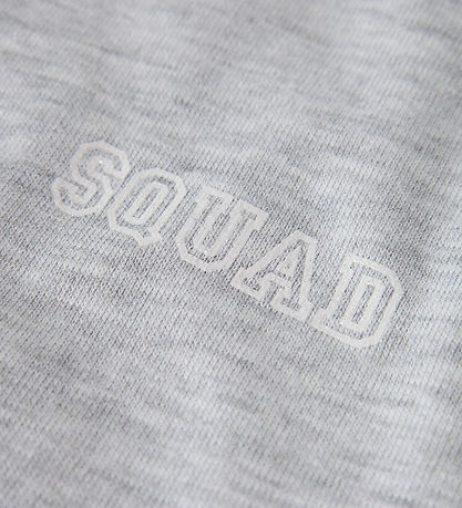 Name It Sweatshirt - NkfVima - Light Grey Melange/Squad Light