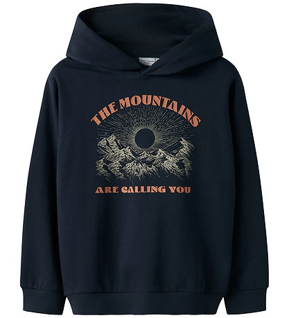 Name It Sweatshirt - NkmVildar - Navy Blazer/The Mountains