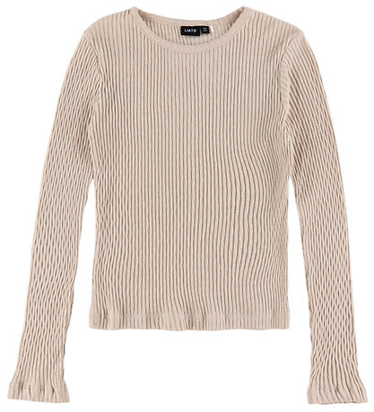 LMTD Bluse - Rib - NlfNinusa - Oatmeal