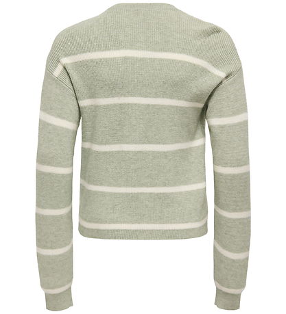Kids Only Bluse - Strik - Noos - KogFranca - Desert Sage/Small S