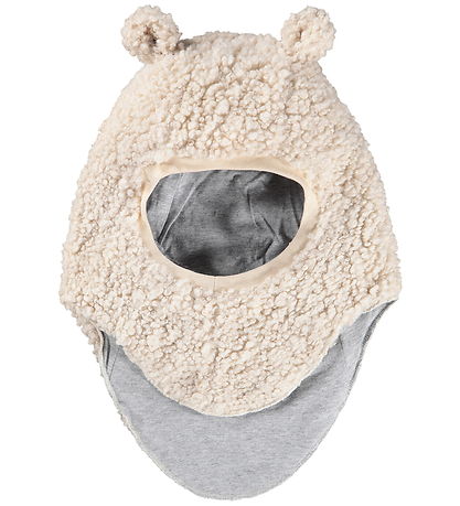 Molo Elefanthue - Fleece - Kay - 2-lags - Vanilla