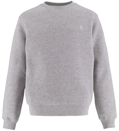 Hound Sweatshirt - Lysegråmeleret