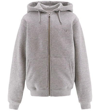 Hound Cardigan - Light Grey Melangé