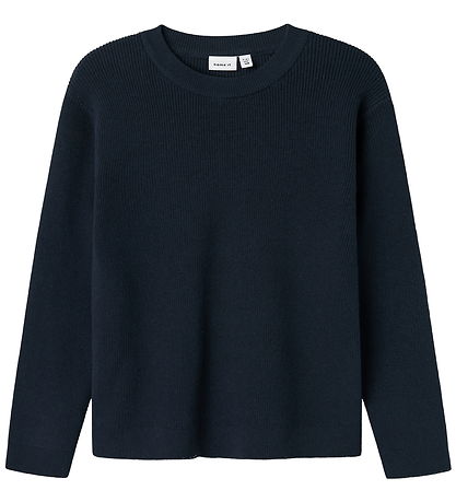 Name It Bluse - Strik - NkmNesolle - Dark Sapphire