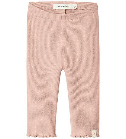 Lil Atelier Leggings - NbfNora - Cameo Rose