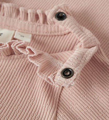Lil Atelier Body l/æ - Slim - NbfNora - Cameo Rose