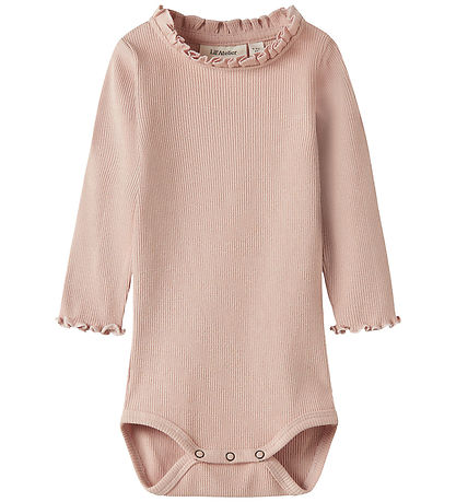 Lil Atelier Body l/æ - Slim - NbfNora - Cameo Rose