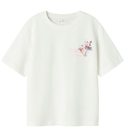 Name It T-Shirt - NkfNorla - Cloud Dancer