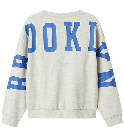 Name It Sweatshirt - NkfNevea - Light Grey Melange