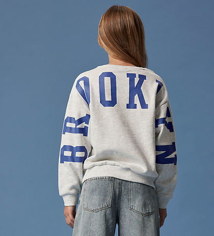 Name It Sweatshirt - NkfNevea - Light Grey Melange