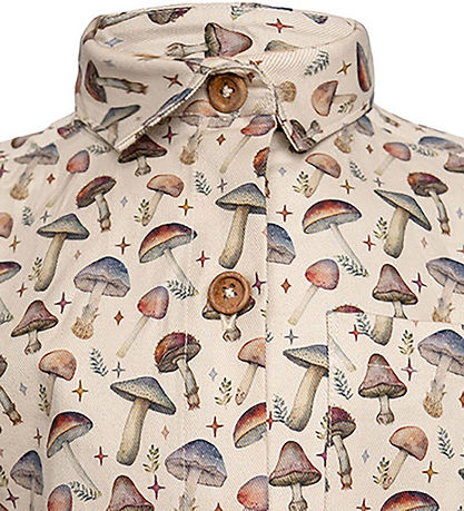 Hanevild Skjorte - Mushroom - Rainy