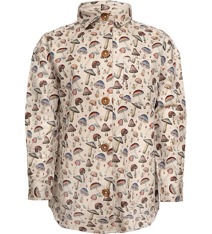 Hanevild Skjorte - Mushroom - Rainy