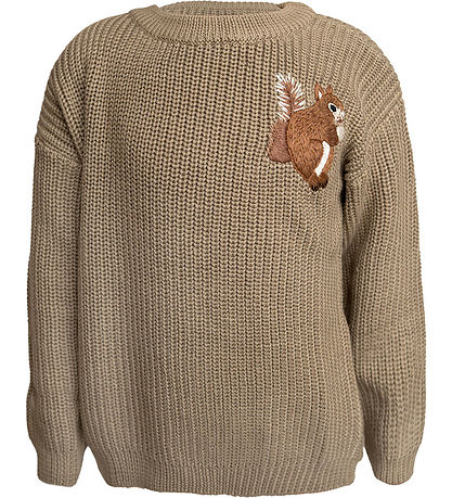 Hanevild Bluse - Strik - Lauge - Coriander