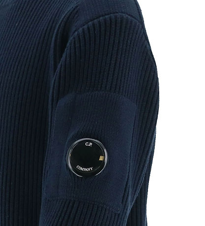 C.P. Company Bluse - Strik - Total Eclipse Blue
