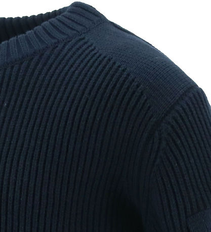 C.P. Company Bluse - Strik - Total Eclipse Blue