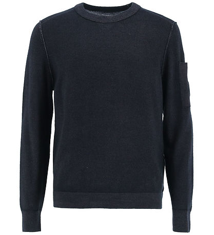 C.P. Company Bluse - Uld - Total Eclipse Blue