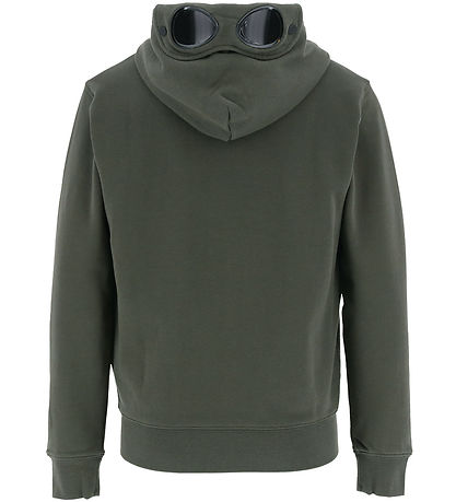 C.P. Company Cardigan - Grape Leaf Green m. Solbriller