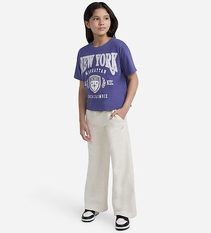 Abercrombie & Fitch Sweatpants - Oatmeal Heather