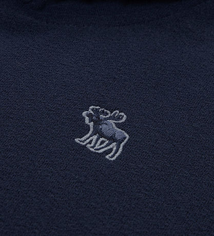 Abercrombie & Fitch Hættetrøje - Navy Blazer