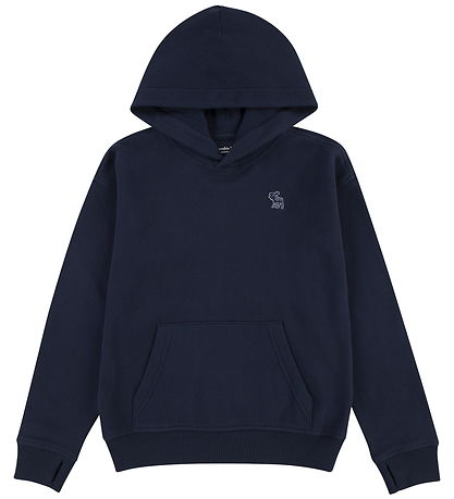 Abercrombie & Fitch Hættetrøje - Navy Blazer