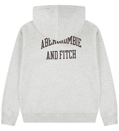 Abercrombie & Fitch Hættetrøje - Light Grey Heather