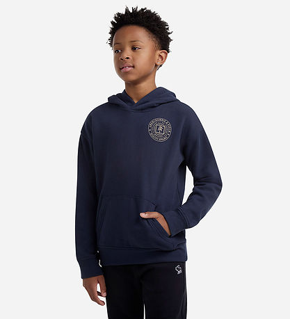 Abercrombie & Fitch Hættetrøje - Navy Blazer