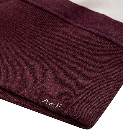 Abercrombie & Fitch Sweatshirt - Fig/Off White