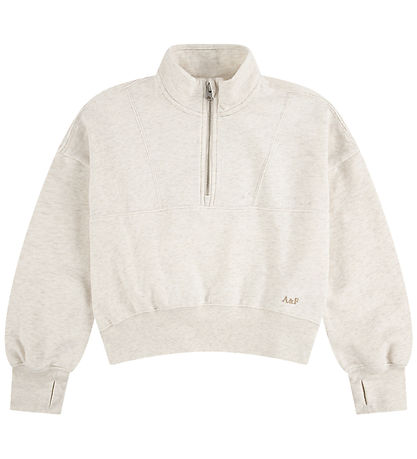 Abercrombie & Fitch Sweatshirt - Oatmeal Heather