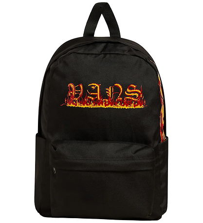 Vans Rygsæk - Old Skool Grom - Black/Flame