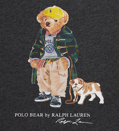 Polo Ralph Lauren Sweatshirt - Grey Heather m. Bamse