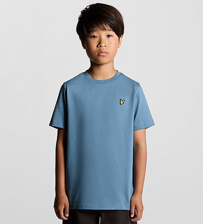 Lyle & Scott T-shirt - Plain - Ocean Sky