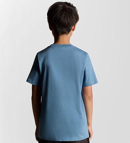 Lyle & Scott T-shirt - Plain - Ocean Sky