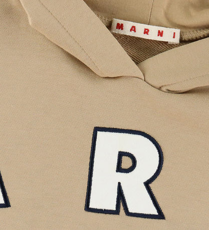 Marni Hættetrøje - Cardboard Beige