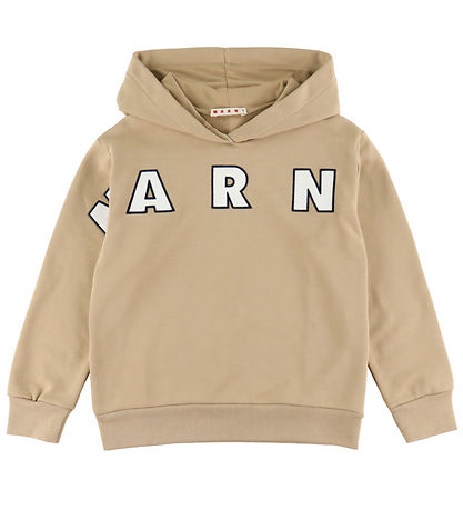 Marni Hættetrøje - Cardboard Beige