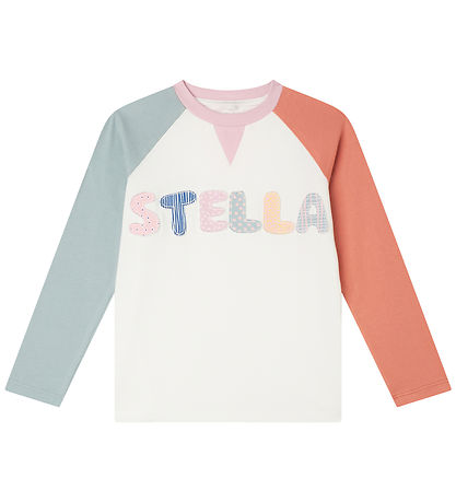 Stella McCartney Kids Bluse - Hvid m. Pastel