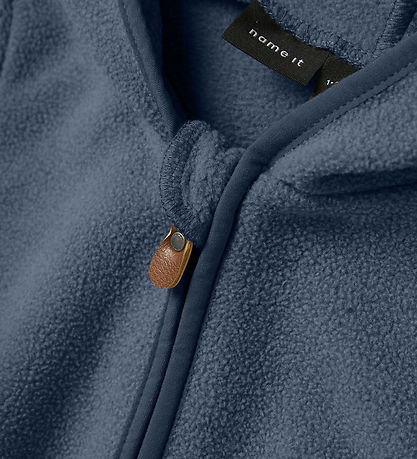 Name It Fleecedragt - NbnMeeko - Vintage Indigo